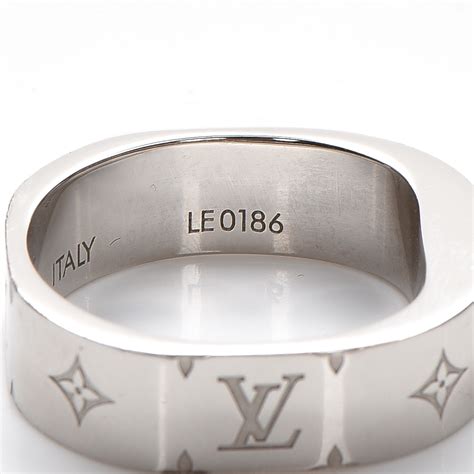 louis vuitton silver ring womens|Louis Vuitton diamonds ring.